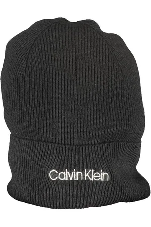 Calvin Klein Black Wool Hat