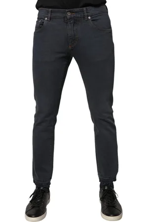 Dolce & Gabbana Dark Cotton Skinny Denim Jeans - IT48 | M