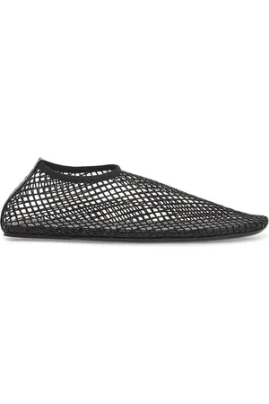 CHRISTOPHER ESBER Mesh ballerina flats with micro crystals - 37