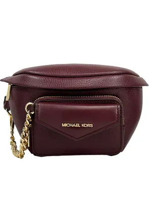 Michael Kors Leather Maise 2 in 1 Fanny Waist Pack Bag