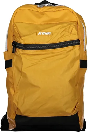 K-Way Yellow Polyamide Women Backpack
