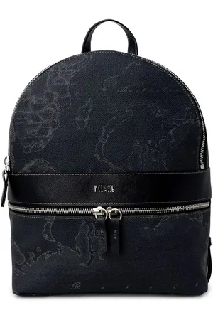 ALVIERO MARTINI 1A CLASSE Black Leather Backpack