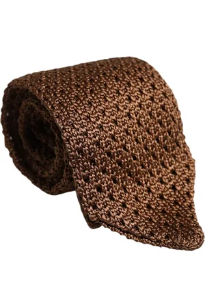 Dolce & Gabbana Knitted Silk Adjustable Necktie Tie