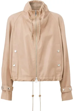 Burberry Cropped leather jacket - 2