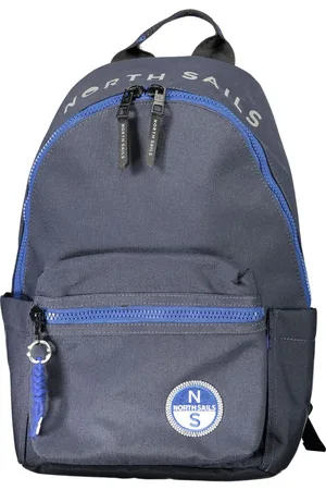 North Sails Blue Polyester Men Backpack