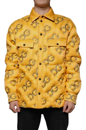 Dolce & Gabbana Logo Padded Buttoned Blouson Jacket - IT52 | XL