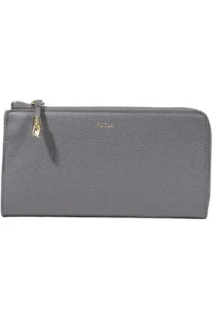 Furla Gray Leather Wallet