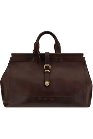 Brunello Cucinelli Leather Travel Bag