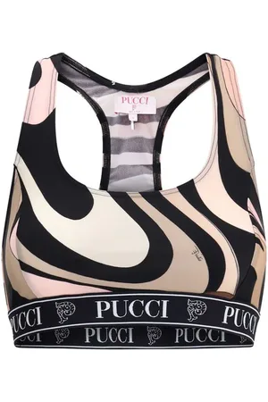 Emilio Pucci Marble print sports Top - S