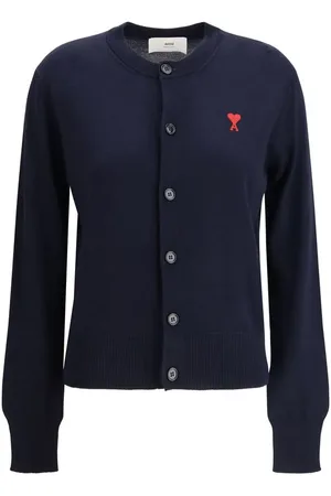 Ami Wool logo Cardigan - L
