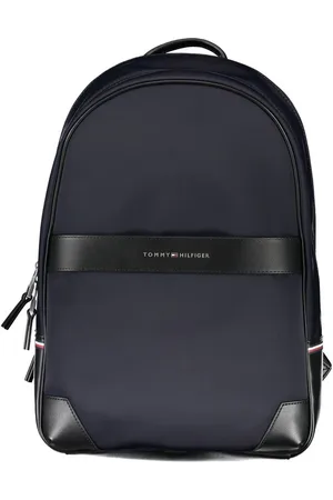 Tommy Hilfiger Blue Polyethylene Men Backpack