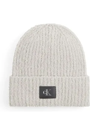 Calvin Klein Gray Acrylic Hat - One Size