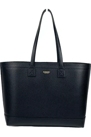 Burberry Medium Grainy Leather Tote Bag Purse