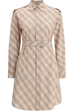 Burberry Archive Check midi Dress - 10
