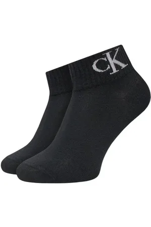 Calvin Klein Black Cotton Tights & Sock - 39-42