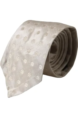 Dolce & Gabbana Dotted Silk Classic Adjustable Men Tie