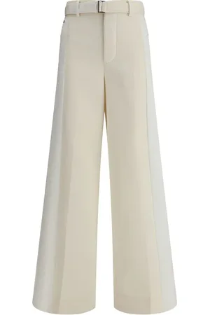 SACAI SUITING X DENIM PANTS - 1