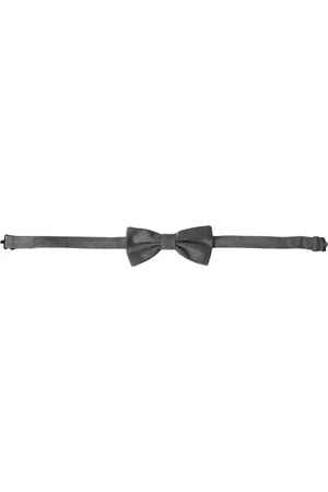 Dolce & Gabbana Silk Patterned Adjustable Neck Men Bow Tie