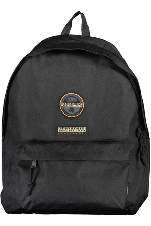 Napapijri Black Cotton Men Backpack