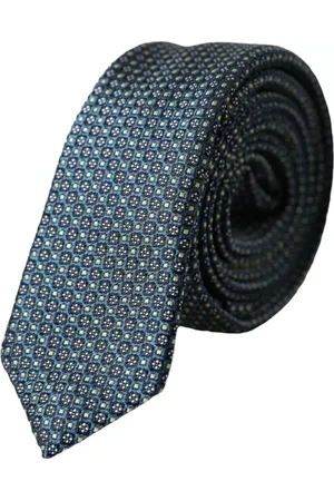 Dolce & Gabbana Patterned 100% Silk Adjustable Men Tie