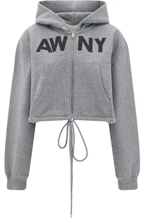 Alexander Wang Cropped Hoodie - S