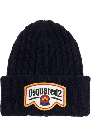 Dsquared2 Beanie hat with patch logo - OS