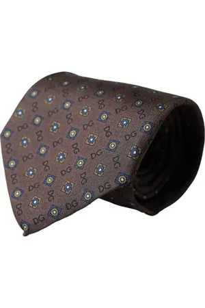 Dolce & Gabbana Silk Branded Logo Adjustable Men Tie
