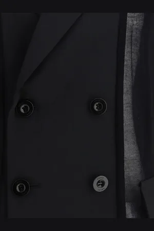 SACAI Semi- Blazer Jacket - 2
