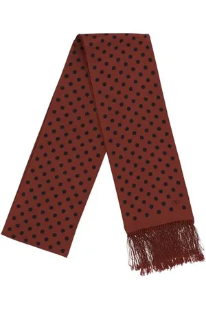 VALENTINO GARAVANI Polka-dot pattern Silk Scarf