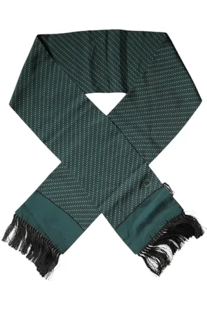 Dolce & Gabbana Dark Fantasy Fringes Neck Wrap Scarf