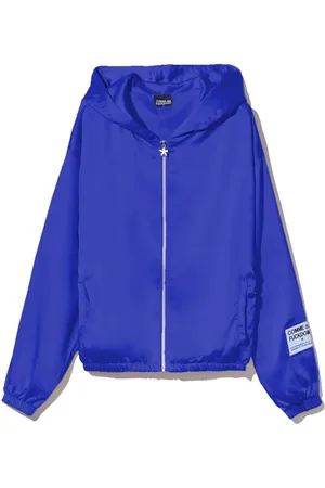 Comme des Fuckdown Blue Polyester Sweater - M