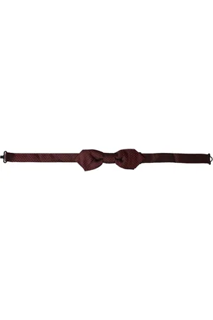 Dolce & Gabbana Silk Fantasy Adjustable Neck Men Bow Tie