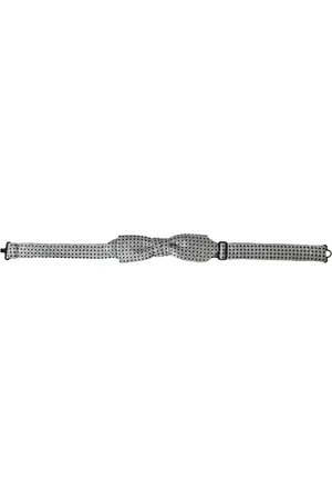 Dolce & Gabbana Silk Polka Dot Adjustable Neck Men Papillon Bow Tie