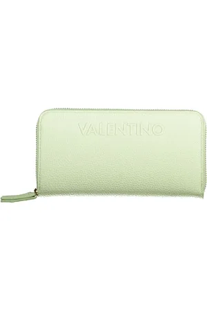 VALENTINO Green Polyethylene Wallet