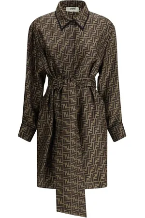 Fendi FF pattern shirt Dress - IT40 | M