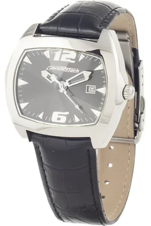 Chronotech Leather Watch