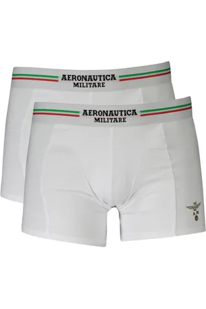 Aeronautica Militare White Cotton Underwear - M