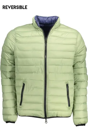 U.S. Polo Assn. Green Nylon Men Jacket - IT48 | M