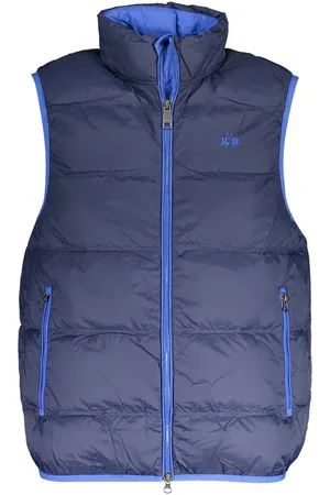 La Martina Blue Polyamide Men Jacket - M