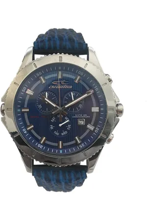 Chronotech Leather Watch