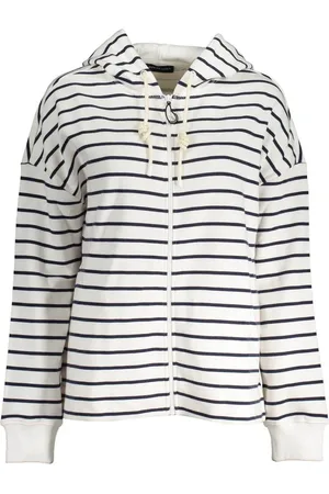 North Sails White Cotton Women Sweater - XS
