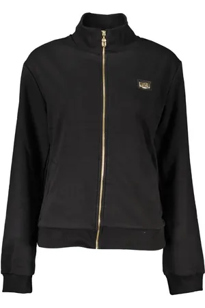 Roberto Cavalli Black Cotton Women Sweater - S