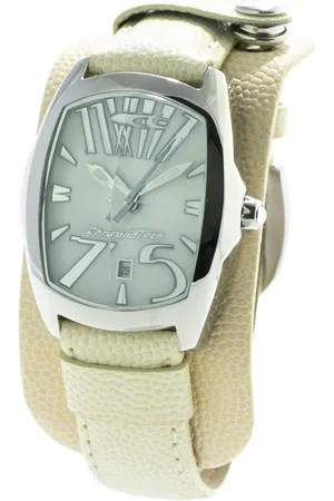 Chronotech Leather Watch
