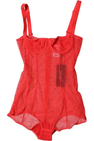 Dolce & Gabbana Tulle Balconette Bra Bodysuit Underwear - IT2 | S