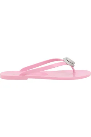 Mach & Mach Flip-flop Sandals with double heart - EU37/US7