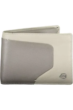 Piquadro Sleek Bi-Fold Leather Wallet with RFID Block