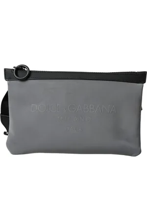 Dolce & Gabbana Neoprene Logo Zip Waist Fanny Pack Belt Pouch Bag