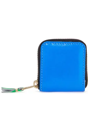 Comme des Garçons Super fluo bright goat leather unisex wallet - OS