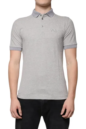 Dolce & Gabbana Collared Short Sleeves Men Polo T-shirt - IT46 | S