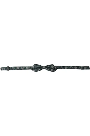 Dolce & Gabbana Silk Floral Adjustable Neck Men Bow Tie